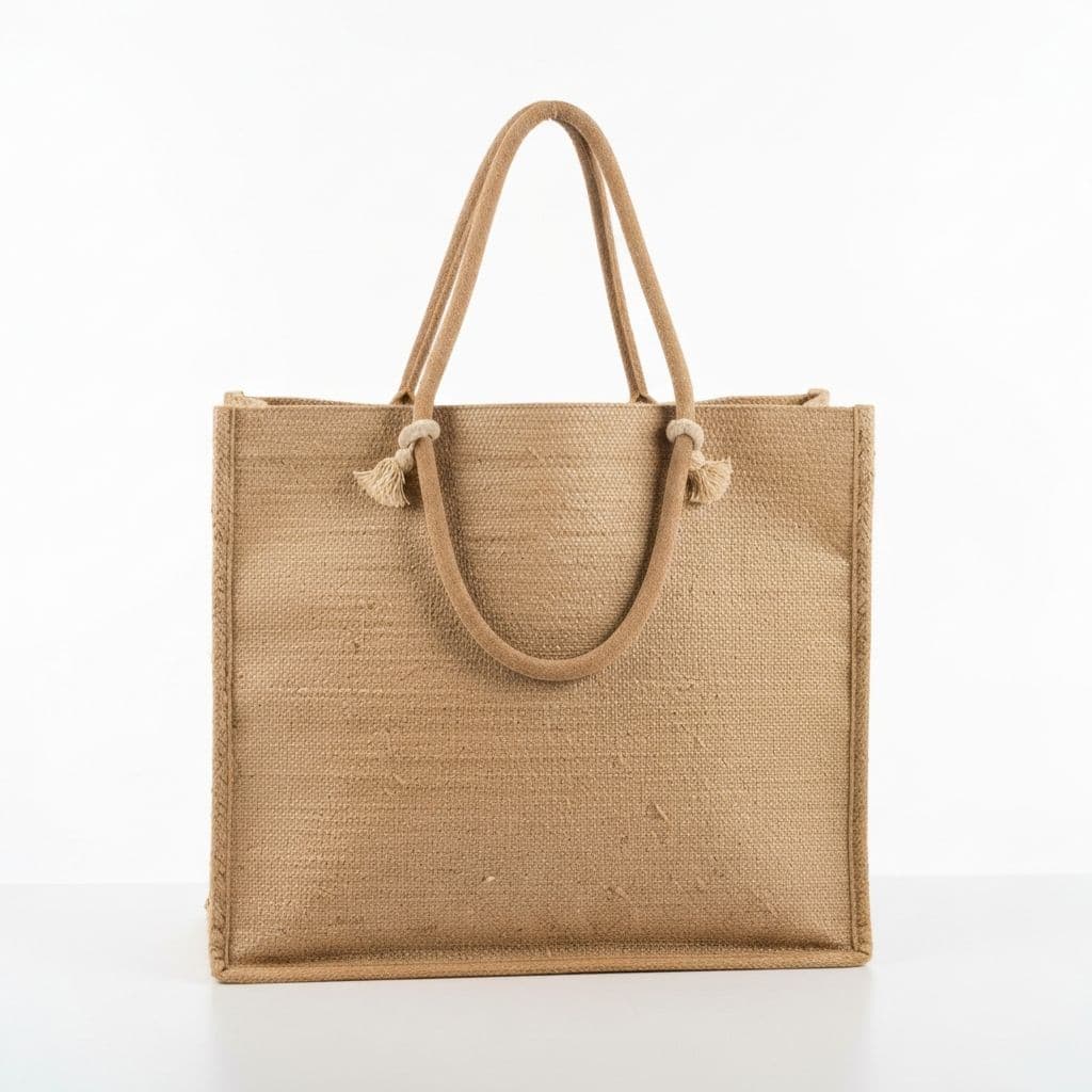 Natural Jute Beach Bag