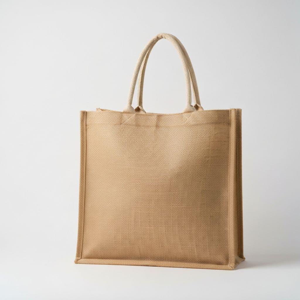 Classic Jute Tote Bag